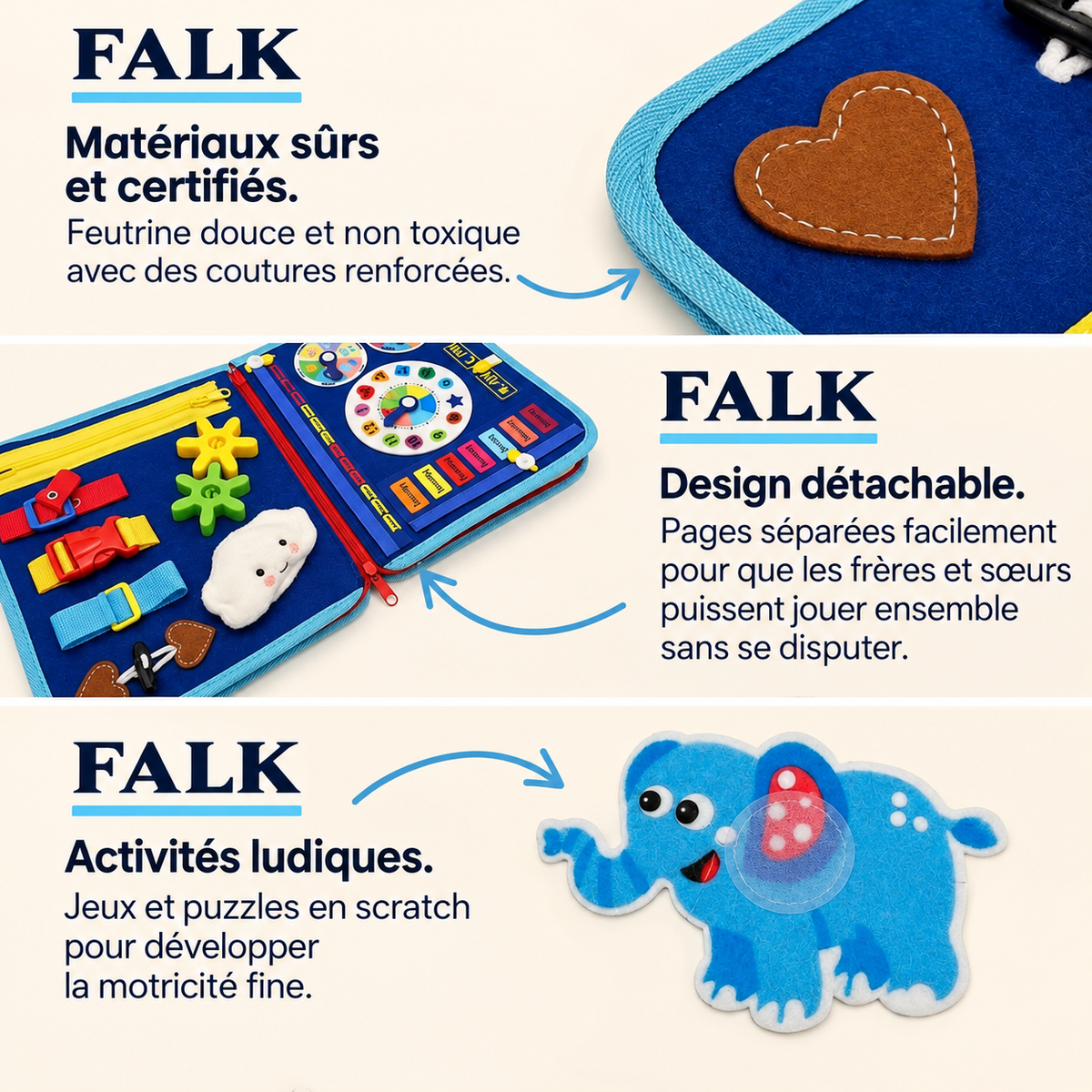 Le livre d'activités Montessori-FALK